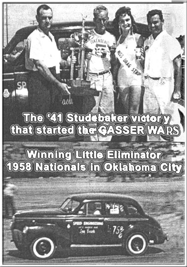 JR. THOMPSON's 1958 WIN of the NHRA NATIONALS