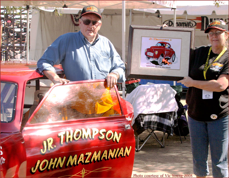 Jr. Thompson at California Hot Rod Reunion 2008