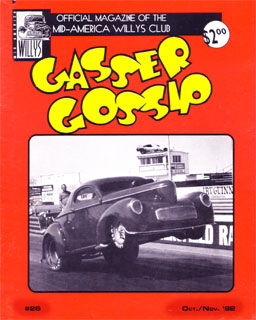 Gasser Gossip Cover Oct-Nov 92