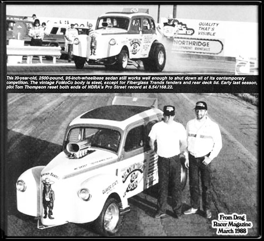 Jr. Thompson/Tom Thompson Racing Team