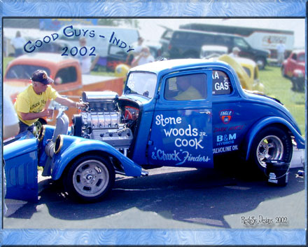 Chuck Finders & his 33 Willys