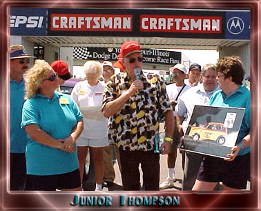 Junior Thompson remembers the good old days